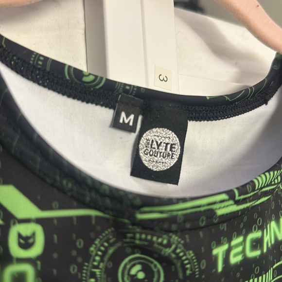Techno Cropped Top - Picture 4 of 6